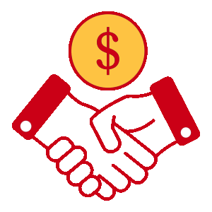 transparent pricing icon